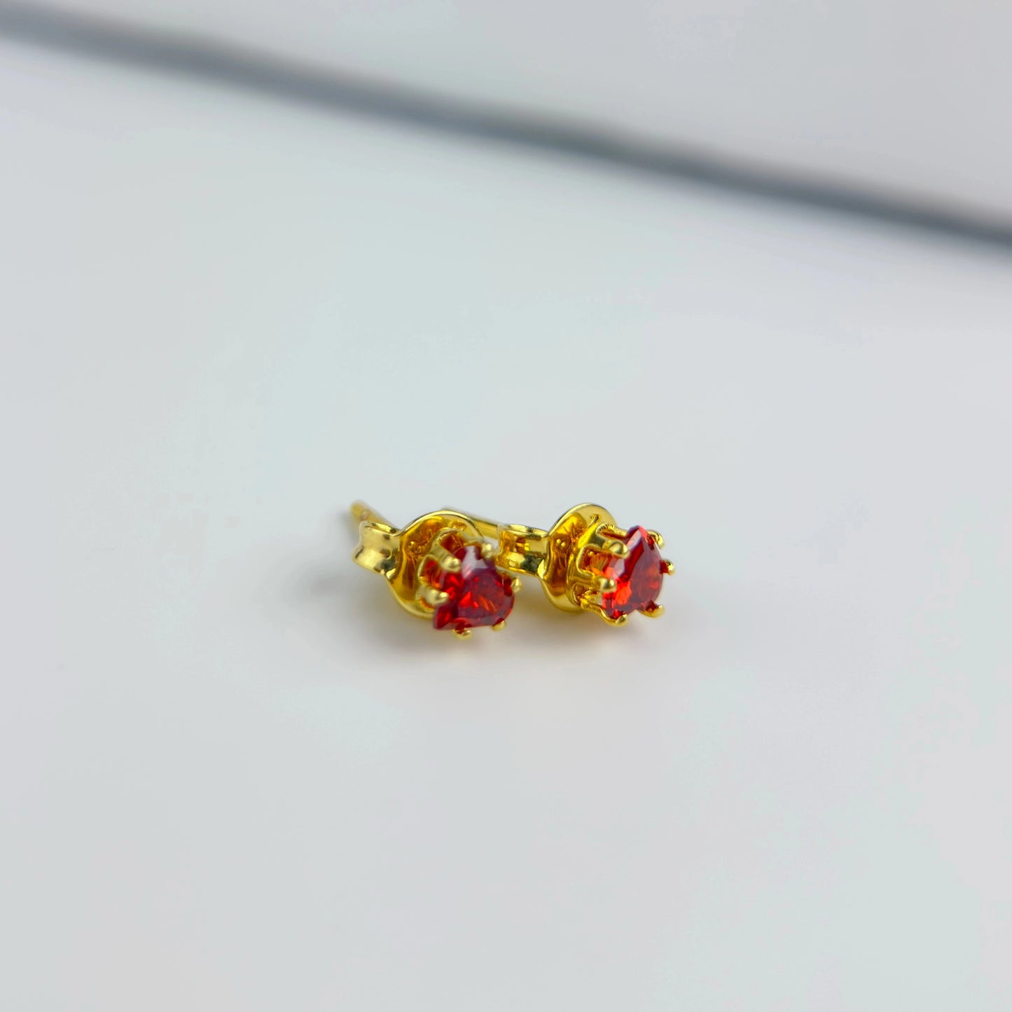 Topos Corazon Circon Rojo