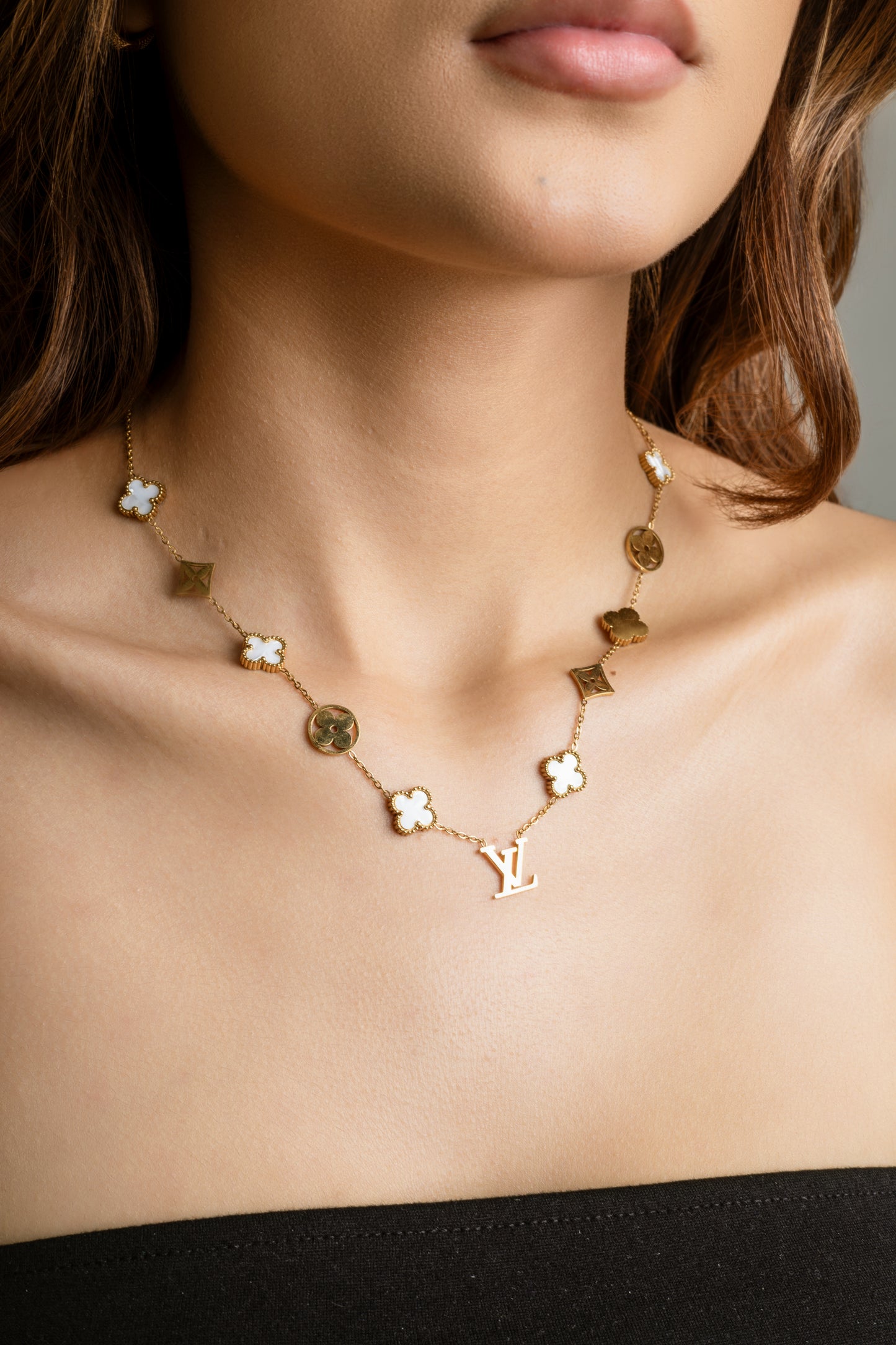 Cadena Treboles LV DAMA